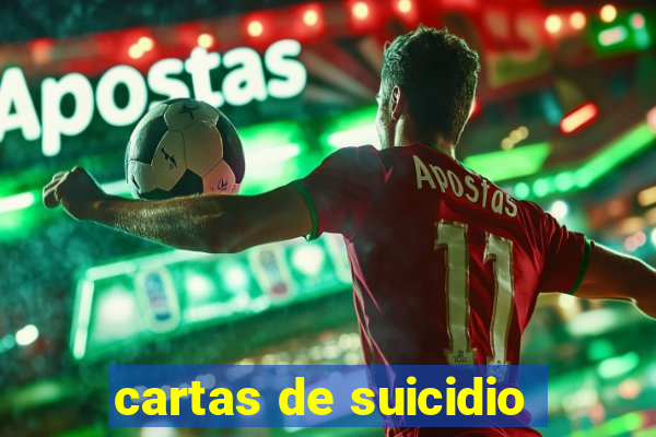 cartas de suicidio